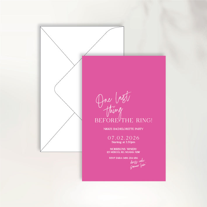 I'm Yours Bachelorette Party