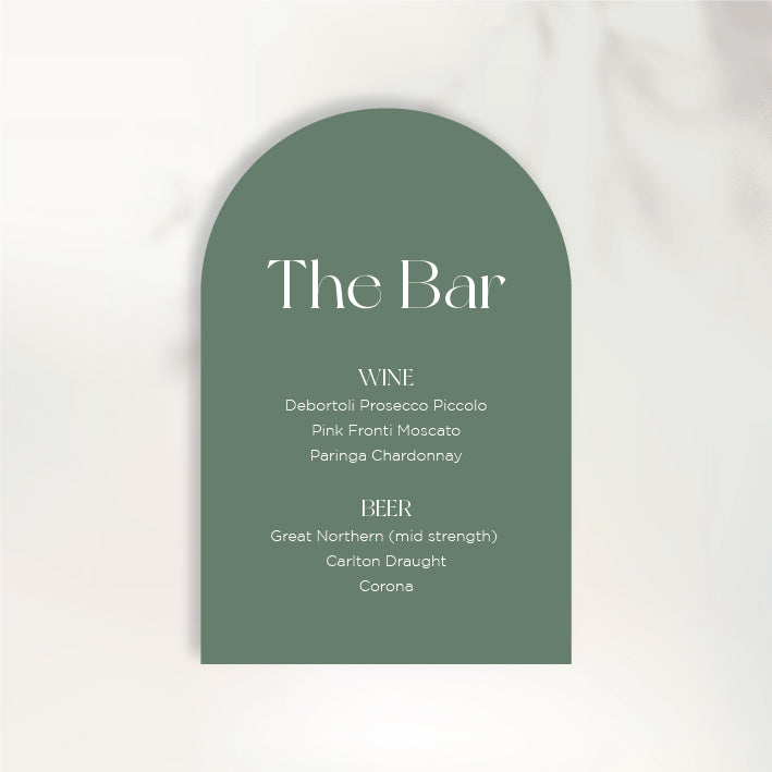 Love You More Bar Sign