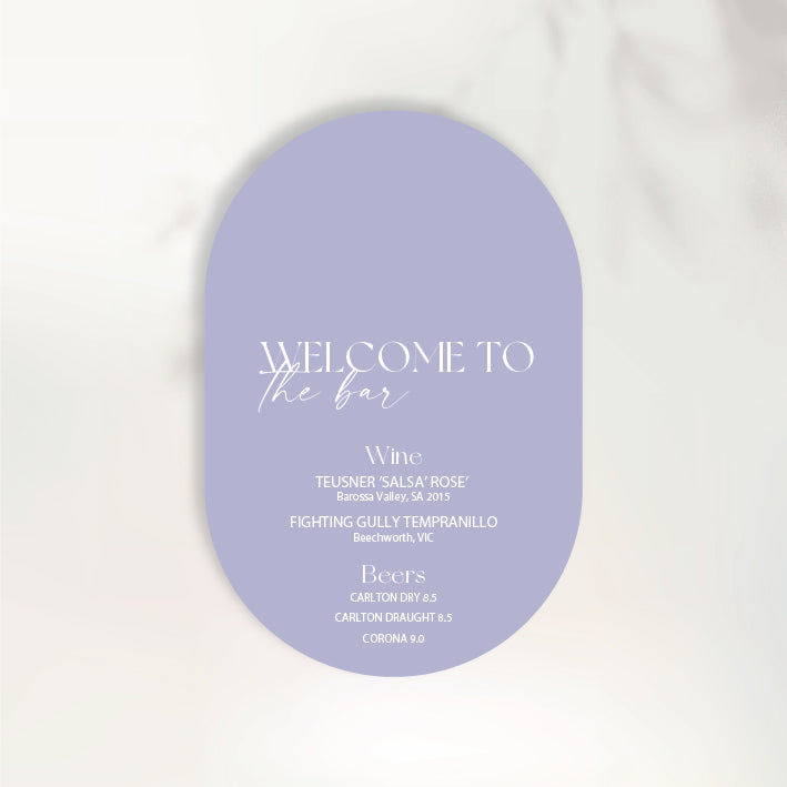 Timeless Love Bar Sign