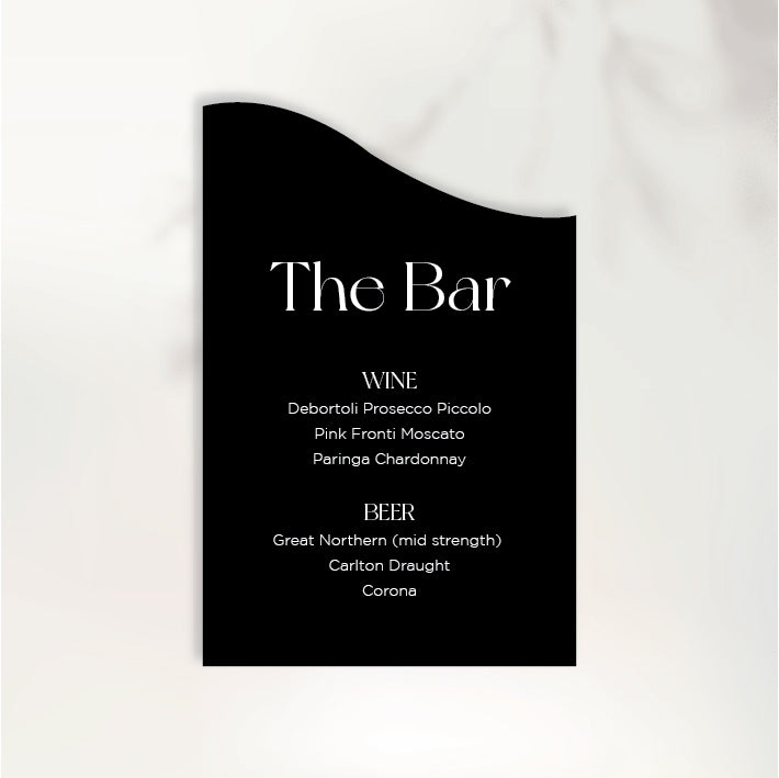 Love You More Bar Sign