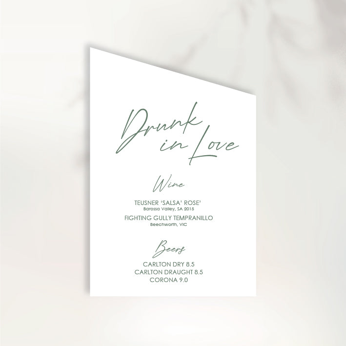 Today & Always Bar Sign