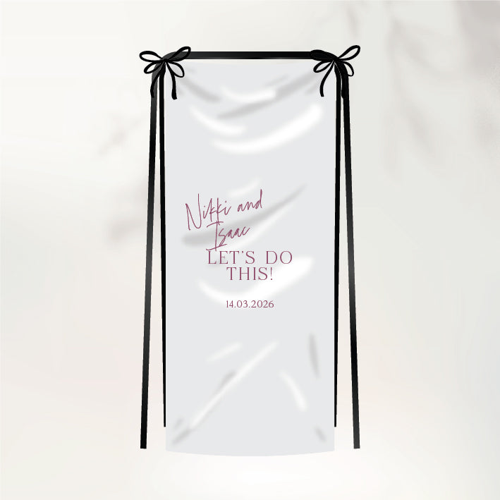 I'm Yours Fabric Sign