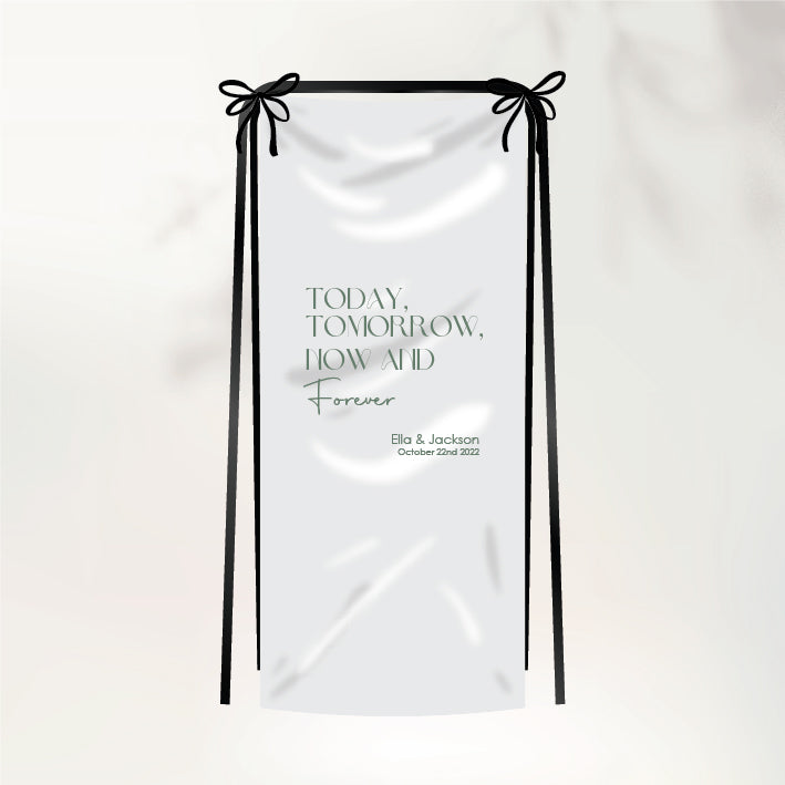 Head Over Heels Fabric Sign