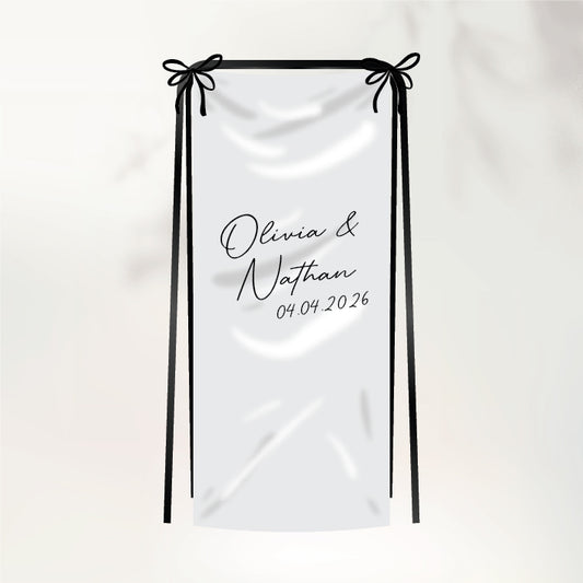 Cherished Fabric Sign
