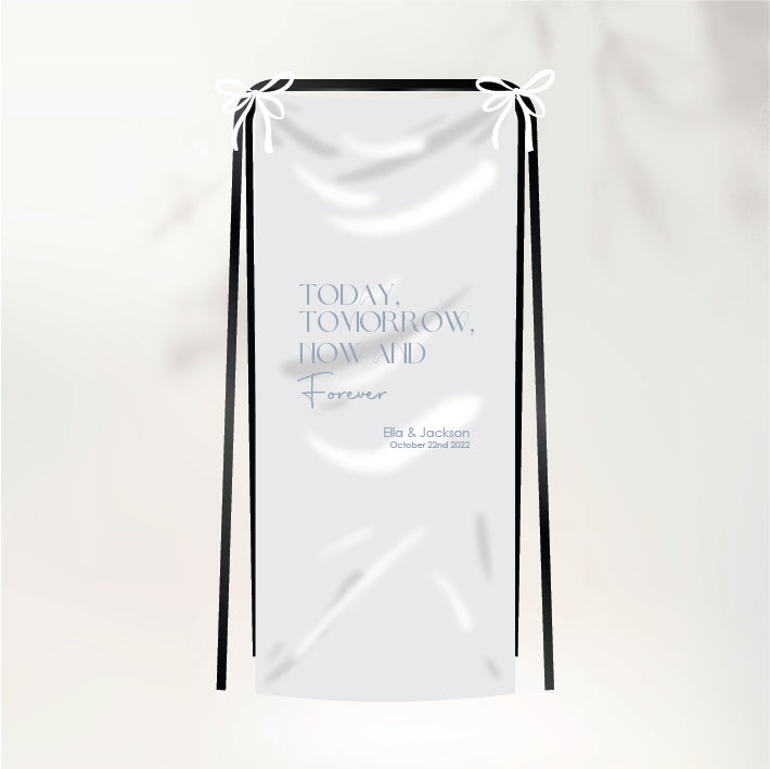 Head Over Heels Fabric Sign