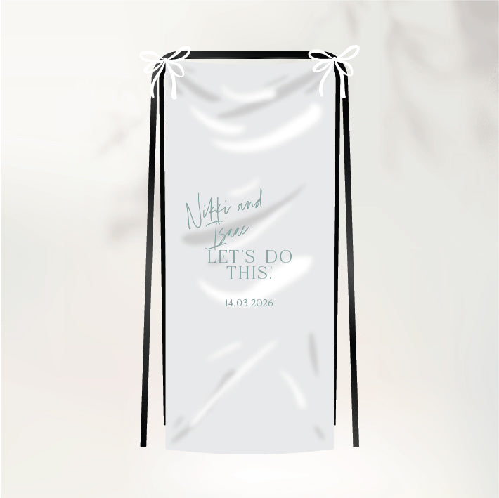 I'm Yours Fabric Sign