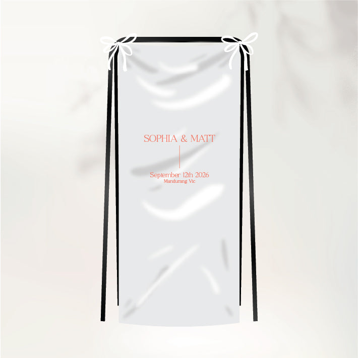 Adore You Fabric Sign