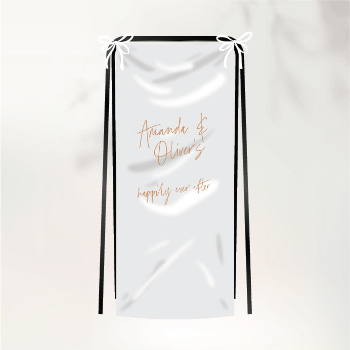 Endless Butterflies Fabric Sign