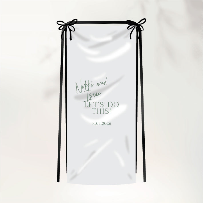 I'm Yours Fabric Sign