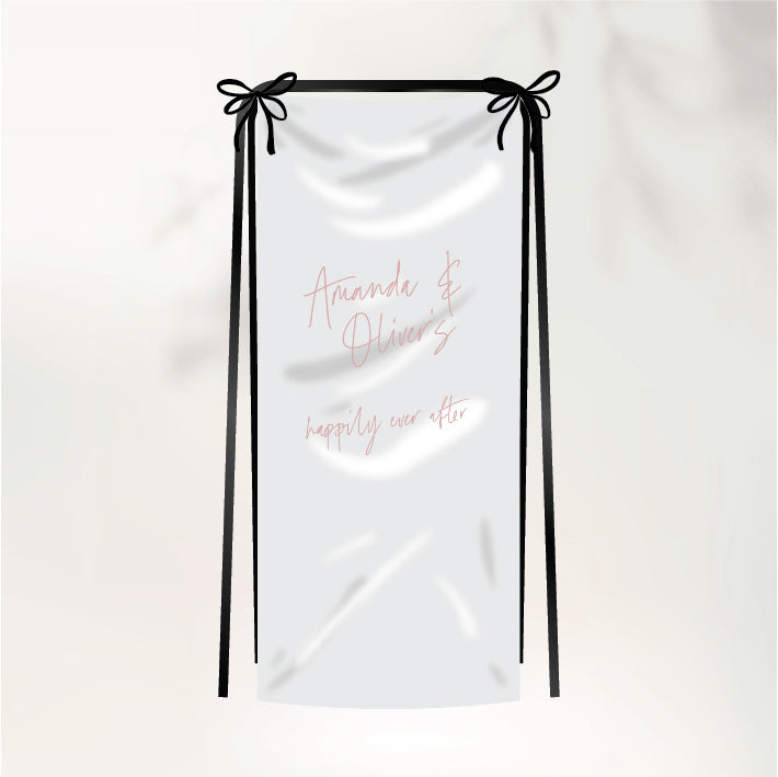 Endless Butterflies Fabric Sign