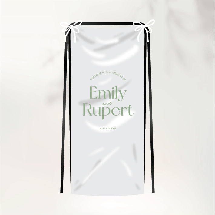 Love You More Fabric Sign