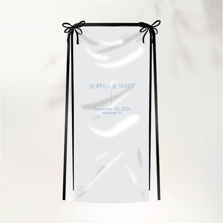 Adore You Fabric Sign