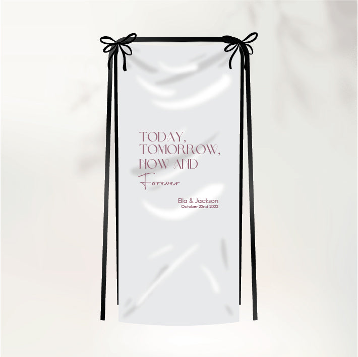 Head Over Heels Fabric Sign