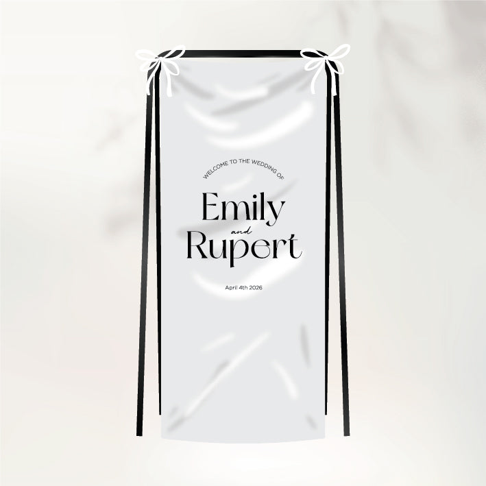 Love You More Fabric Sign