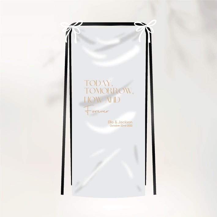 Head Over Heels Fabric Sign