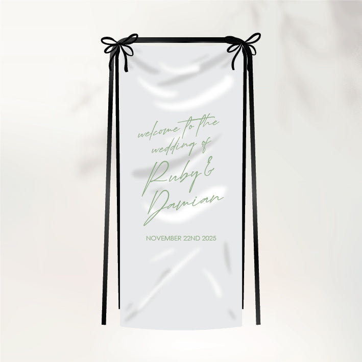 Today & Always Fabric Sign