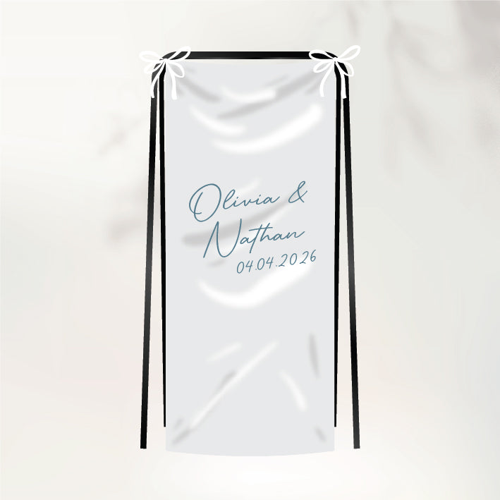 Cherished Fabric Sign