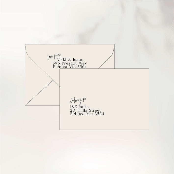 I'm Yours Envelopes