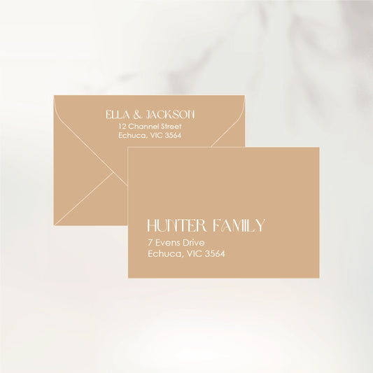 Head Over Heels Envelopes