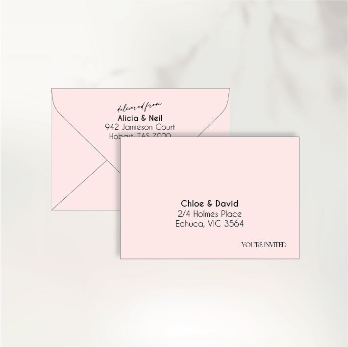 Timeless Love Envelopes