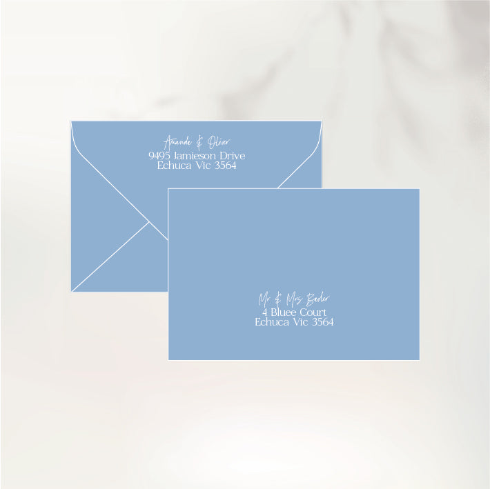 Endless Butterflies Envelopes