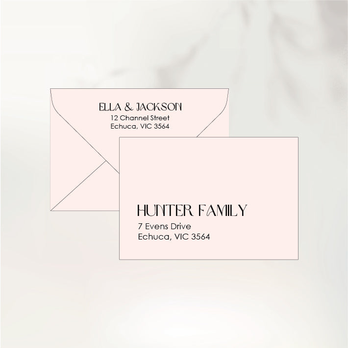 Head Over Heels Envelopes