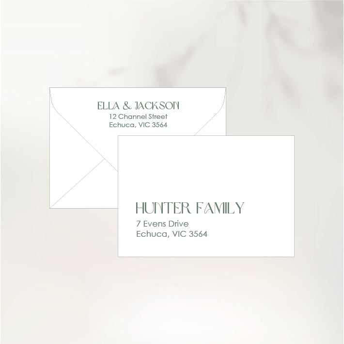 Head Over Heels Envelopes