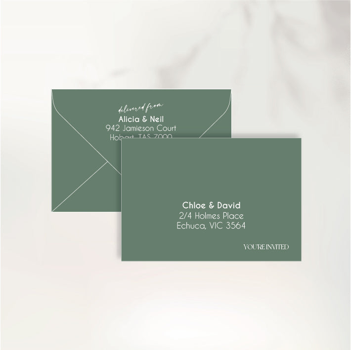 Timeless Love Envelopes