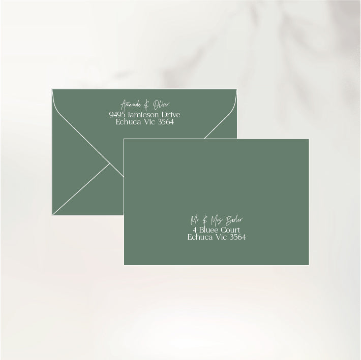 Endless Butterflies Envelopes