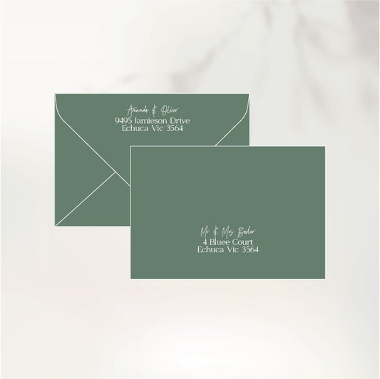 Endless Butterflies Envelopes