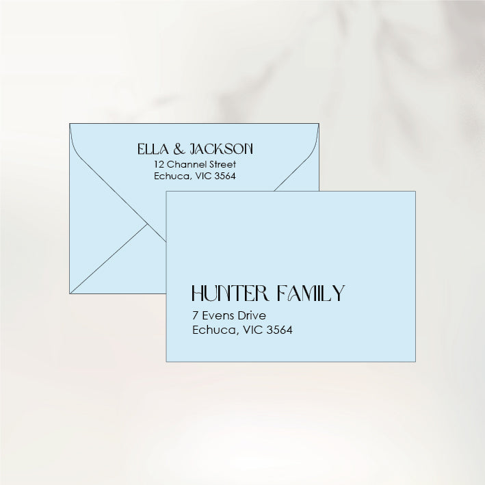 Head Over Heels Envelopes