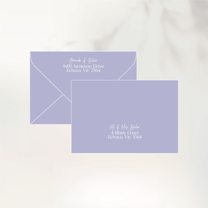 Endless Butterflies Envelopes