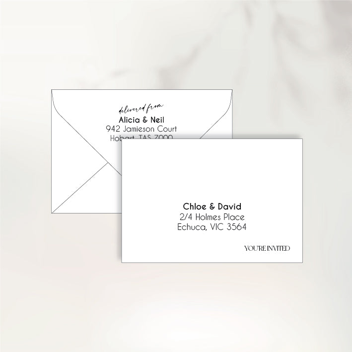 Timeless Love Envelopes