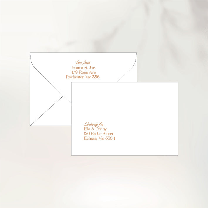 Ever After Envelopes