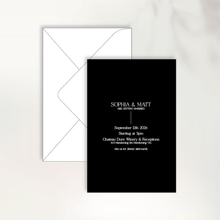 Adore You Invitation