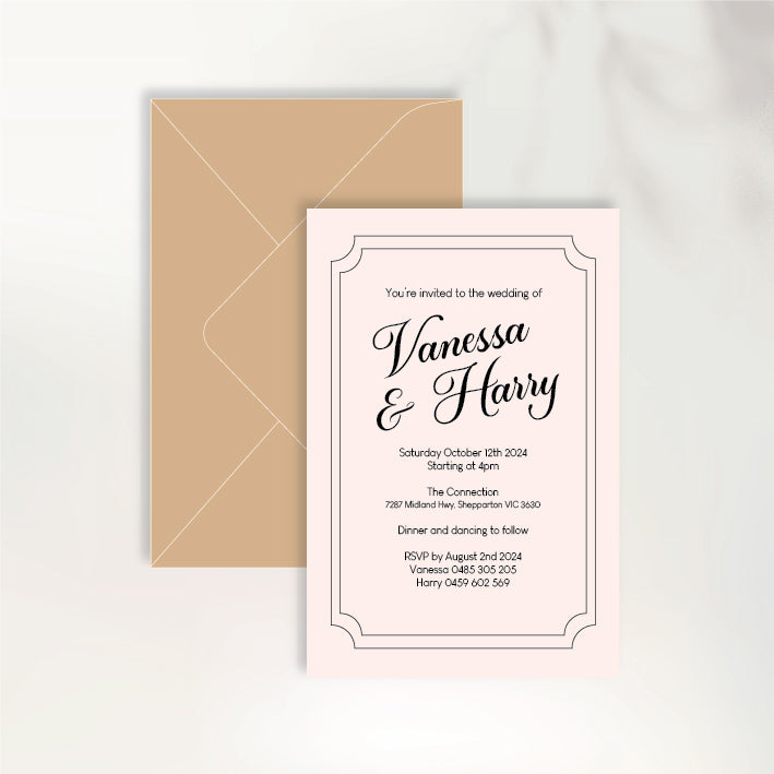 Lovin' You Invitation