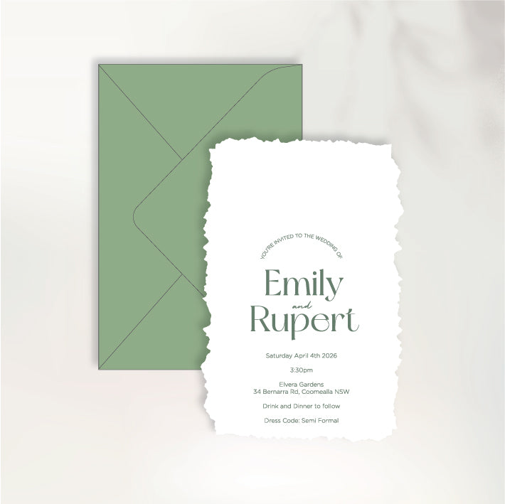 Love You More Invitation