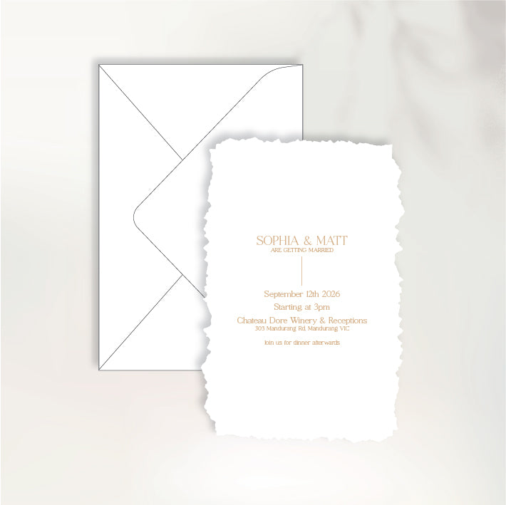 Adore You Invitation