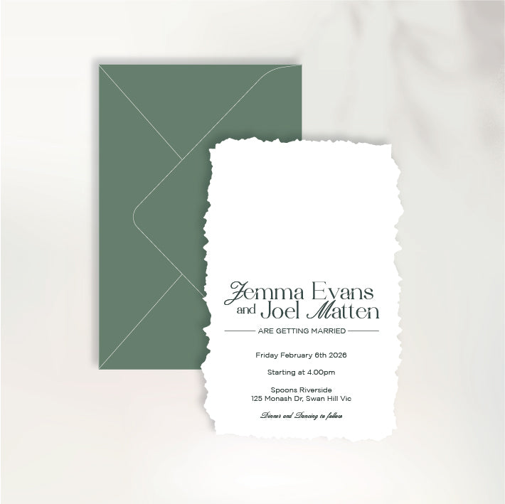 Ever After Invitation