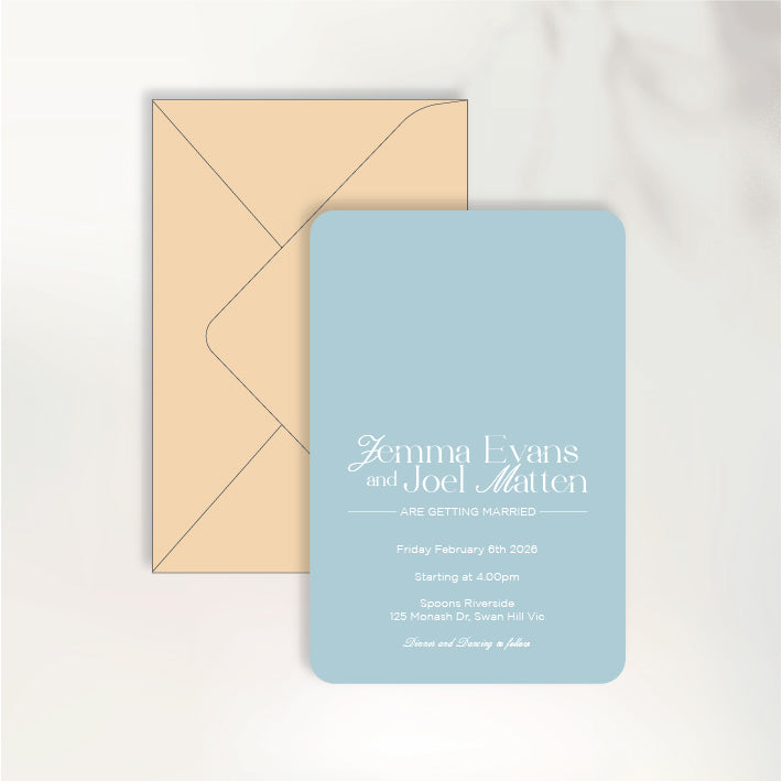 Ever After Invitation