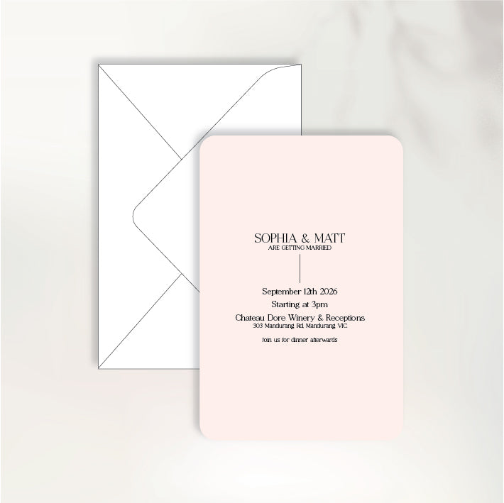 Adore You Invitation