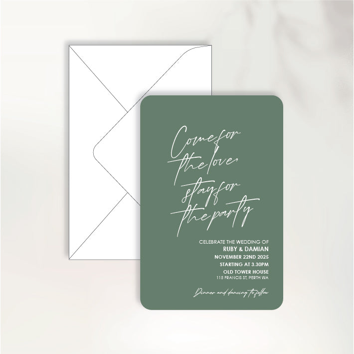 Today & Always Invitation