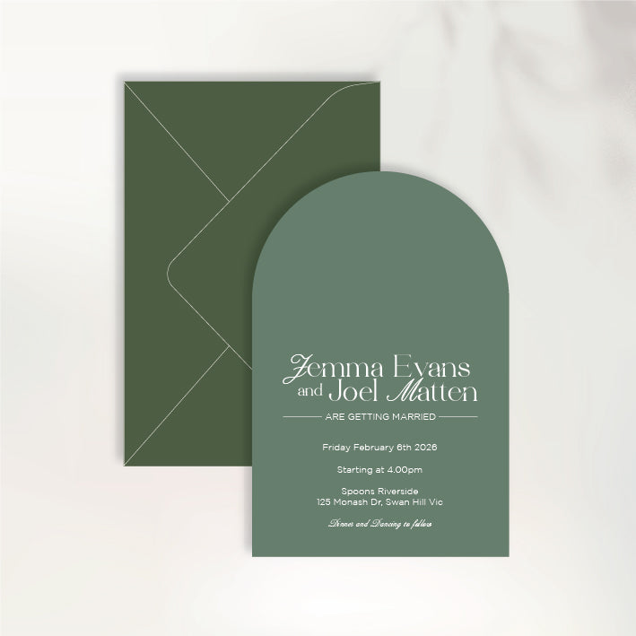 Ever After Invitation