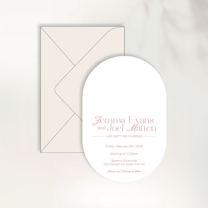 Ever After Invitation