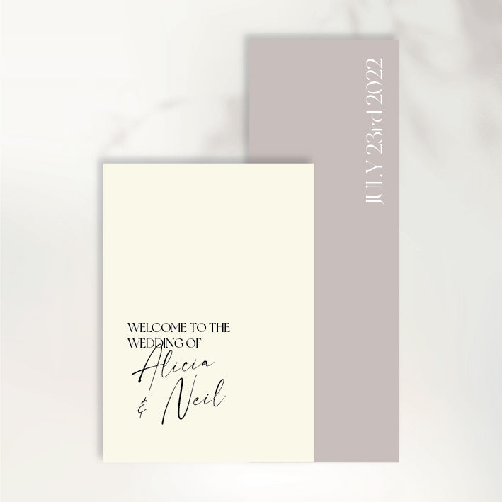 Timeless Love Signage Duo