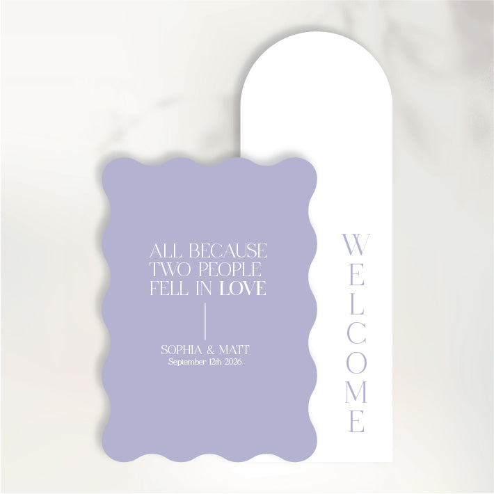 Adore You Signage Duo