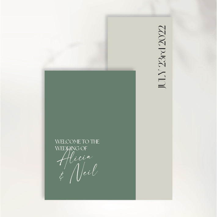 Timeless Love Signage Duo