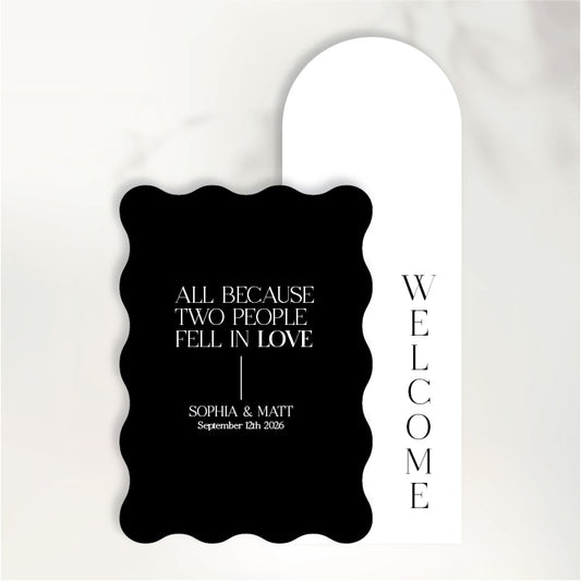 Adore You Signage Duo
