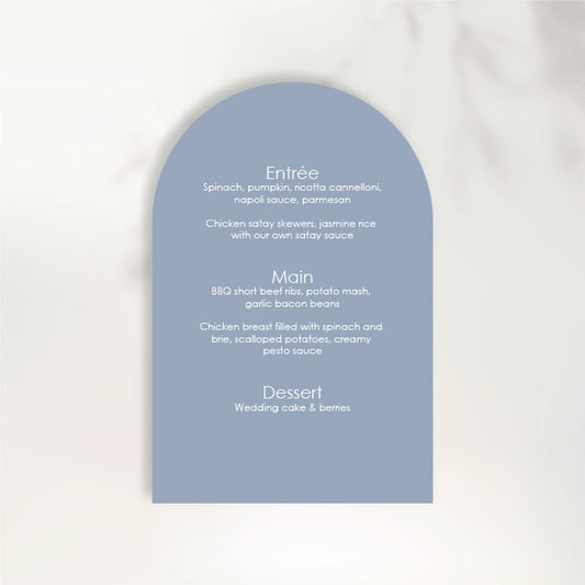 Sweetheart Menu