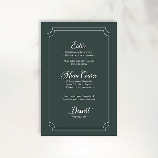 Lovin' You Sight Menu